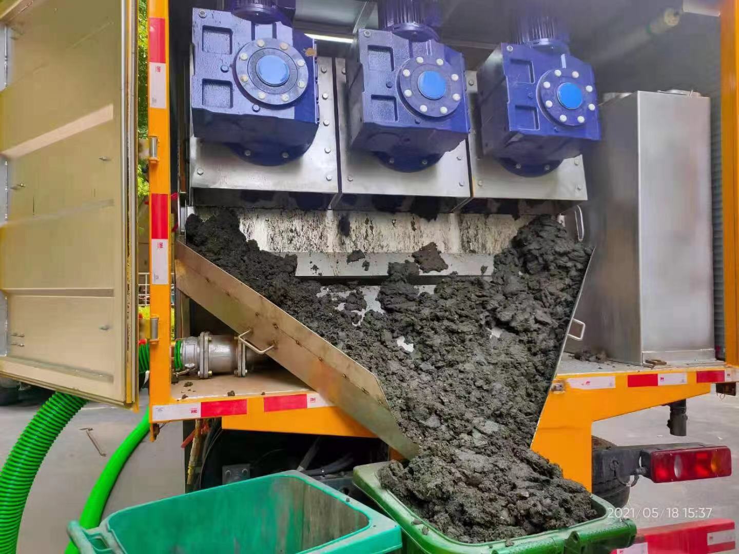 莲花化粪池清掏城市维护站-泥浆净化干湿分离处理